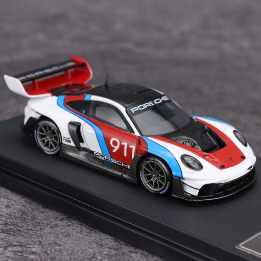 1 64 Scale 911 992 GT3 R Rennsport Diecast Model Car