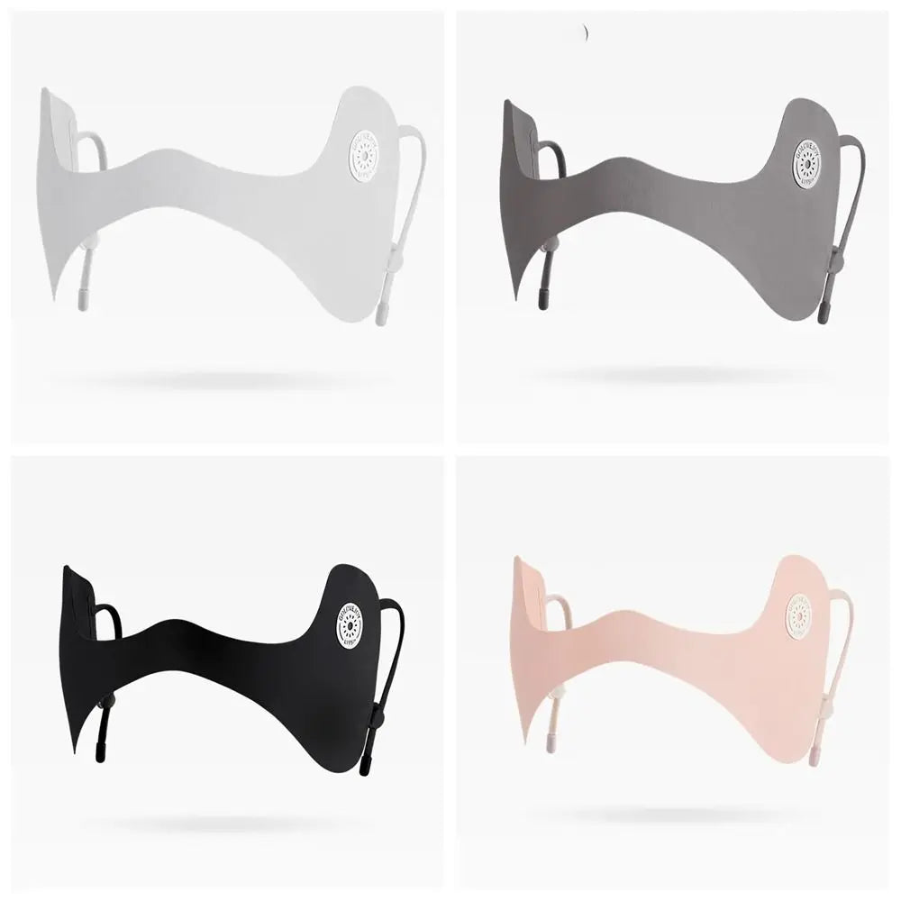Summer Ice Silk Sunscreen Face Mask Sunscreen Eye Patches Sun Protection for Outdoor Golf Anti UV Eye Protection Shield