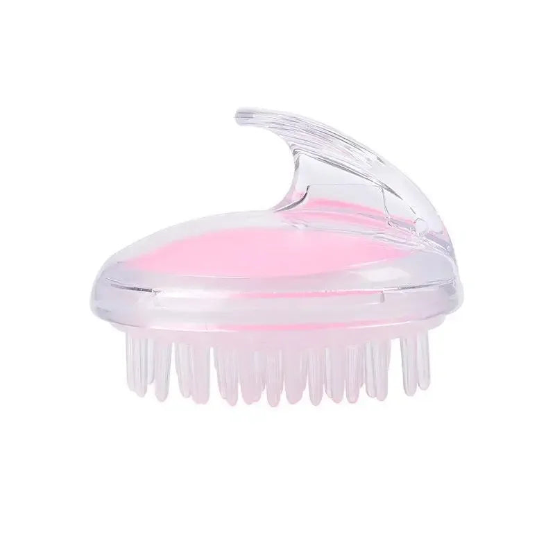 1pc Silicone Shampoo Brush Body Massage Brush Bath Shower Brush Salon Hairdressing Tool Scalp Massage Comb Hair Washing Comb