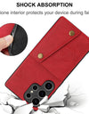 Multi Card Holders Wallet Case for Samsung S25 S24 S23 S22 Ultra Leather Back Phone Cover Cases