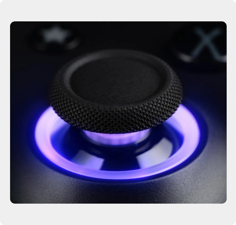 Wireless Gaming Controller with Swappable Parts and TMR Joysticks for Xbox and PC