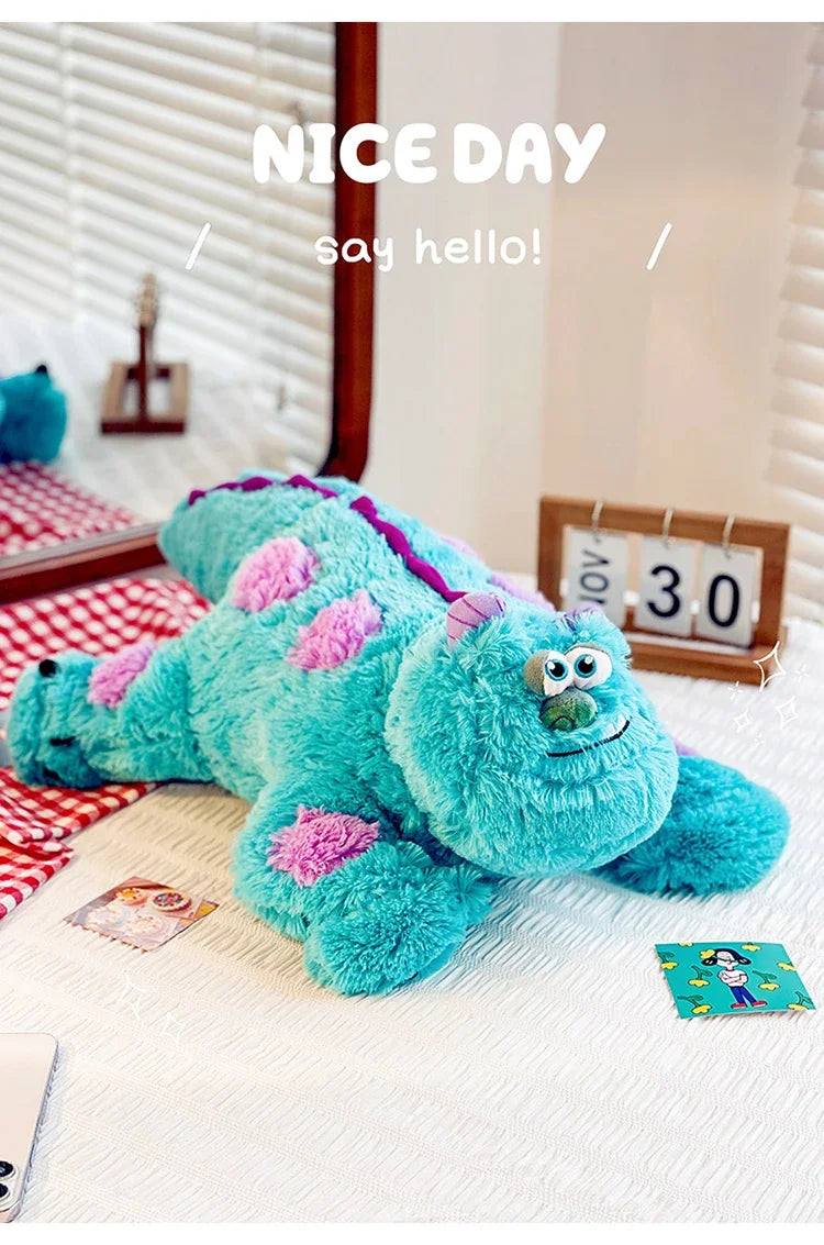 140cm Disney Large James P. Sullivan Stuffed Toys Monsters Plush Dolls  Anime Soft Pillow Room Deco Kawaii Pillow Hugs Kid Gifts