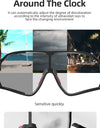 Photochromic Bicycle Glasses UV400 Goggle Large Frame Men Women Sports Bike Eyewear Sungless Adjustable Cycling Glasses
