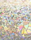 Wide 75/90 Cm Heat Control Rainbow Window Vinyl Security Window Tint Sun Protection Film Non Adhesive Stickers Stained Glass