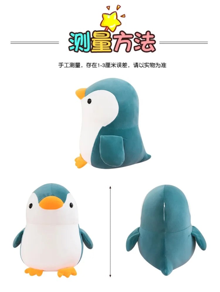 Kawaii Plush Penguin Stuffed Doll Cute Toy for Kids Girls Birthday Xmas Gift Soft Sleep Companion Cuddly Animal Plushie