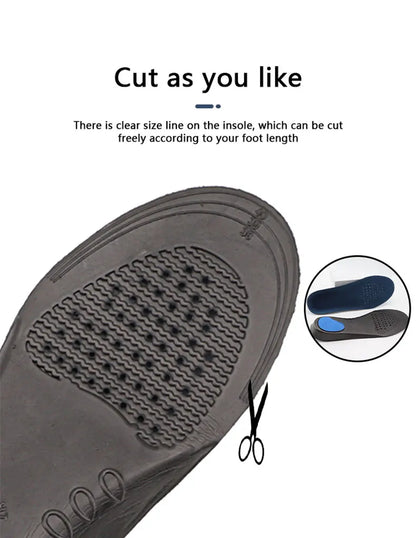 1Pair Orthopedic Insoles for Feet Plantar Fasciitis Arch Support Shoes Insole Shock-absorbing Shoe pads