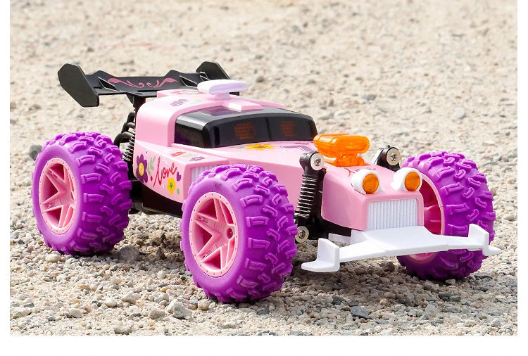 High Speed RC Car With LED Lights Sports Off-road 2.4GHz Remote Control Climbing Vehicles Cars Toys for 's Toy