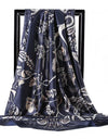 Scarves For Women Print Silk Satin Head Scarf Female Luxury Brand Square Shawl Large Hijab Scarfs