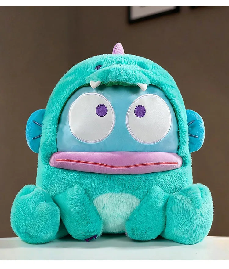 Cute Blue Character Plush Stuffed Doll Toy