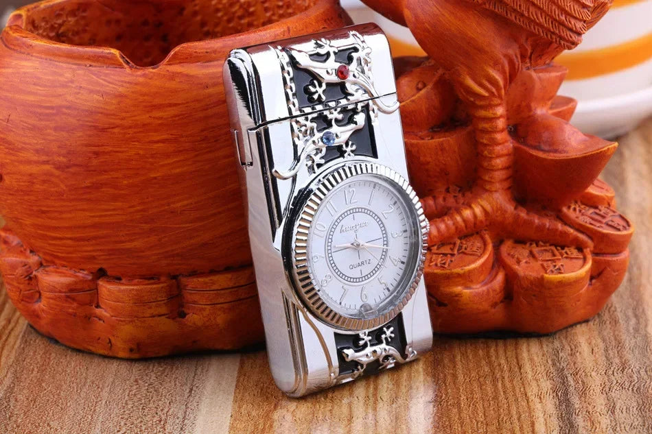 Turbo Jet Flame Lighter Compact Butane Torch for Cigars Cigarettes Windproof Direct Fire Lighter Ideal Gift for Men