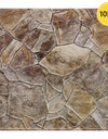 1/10pcs 3D Tile Sticker Self-adhesive Faux Stone Wall Panel Peel and Stick Kitchen Tile Backsplash Bathroom Wall Tile Sticker