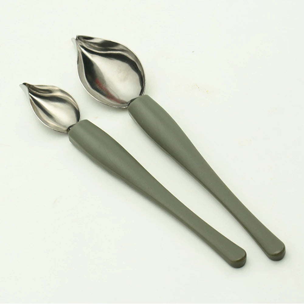 1/5pcs Candy Dipping Tools Chocolate Dipping Fork Spoons Set Culinary Decorating Spoons Chef Art Pencil For Decorative Plates