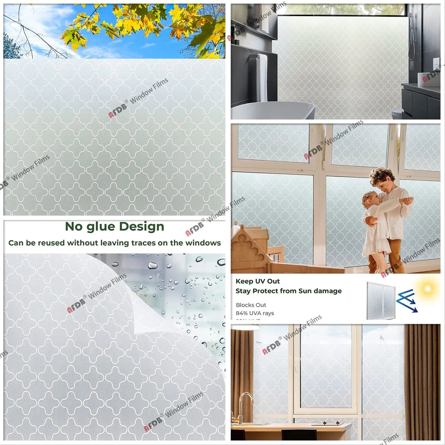 Frosted Privacy Striped Window Film Office Decorative Self Adhesive Glass Window Decals Width 65/75/85/90 by 200 cm
