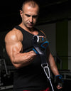 Fat Heavy Duty Grip Gym Exercise Metal Handles D-ring Arm Wrestling Training for Cable Machine Attachment Fitness Equipment