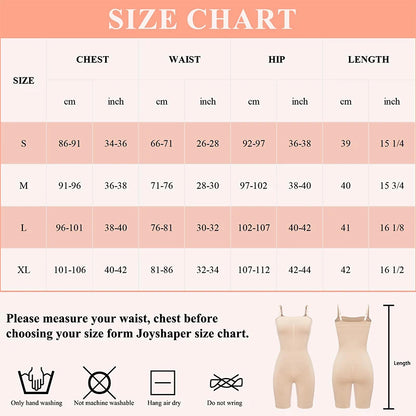 Women Strapless Shapewear Bodysuits Tummy Control Butt Lifter Body Shaper Waist Trainer