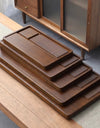 Tea Tray Household Solid Wood Tea Brewing Table Light Luxury High-End Tea Tray Kung Fu Tea Set Office Desk Wooden Tray