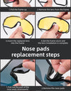 Bicycle Glasses UV400 Photochromic / Polarized Bike Eyewear Sunglasses 3 Lens Outdoor MTB Road Cycling Goggles Glasses
