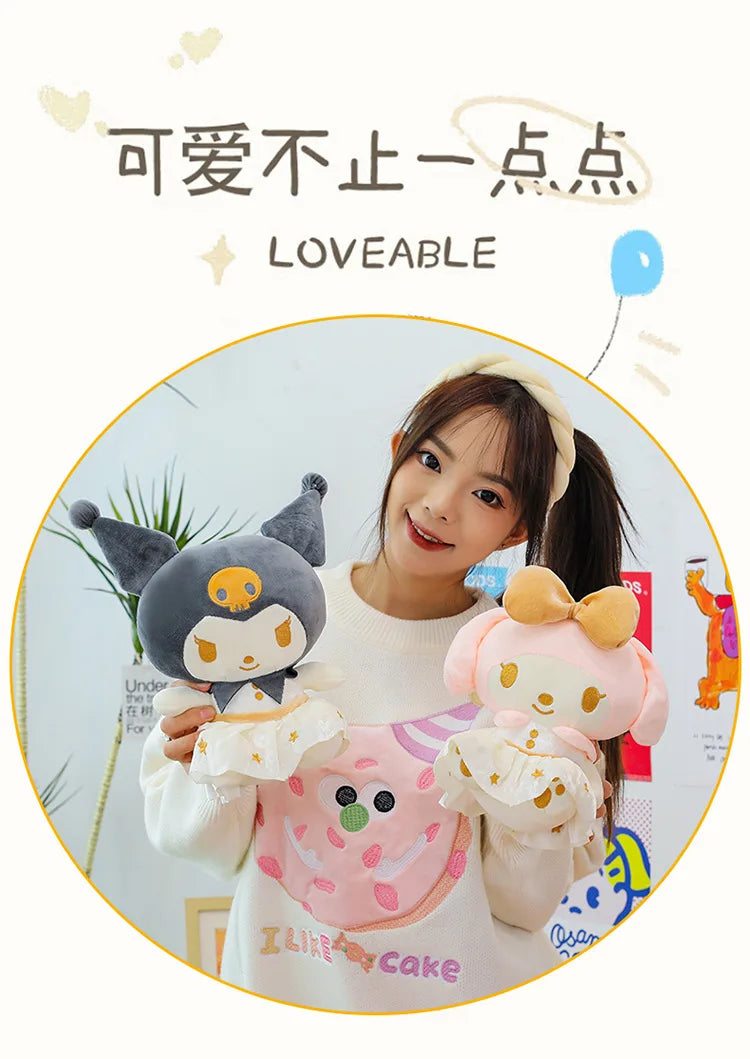 Cute Character Plush Stuffed Doll Cushion Toy