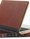 PU Leather Laptop Sleeve for MacBook Air Pro 13 14 15 16 inch M4 M3 M2 M1 A3113 A2681 A2337 A2338 A3112 A3114 A3403 Vintage Cove