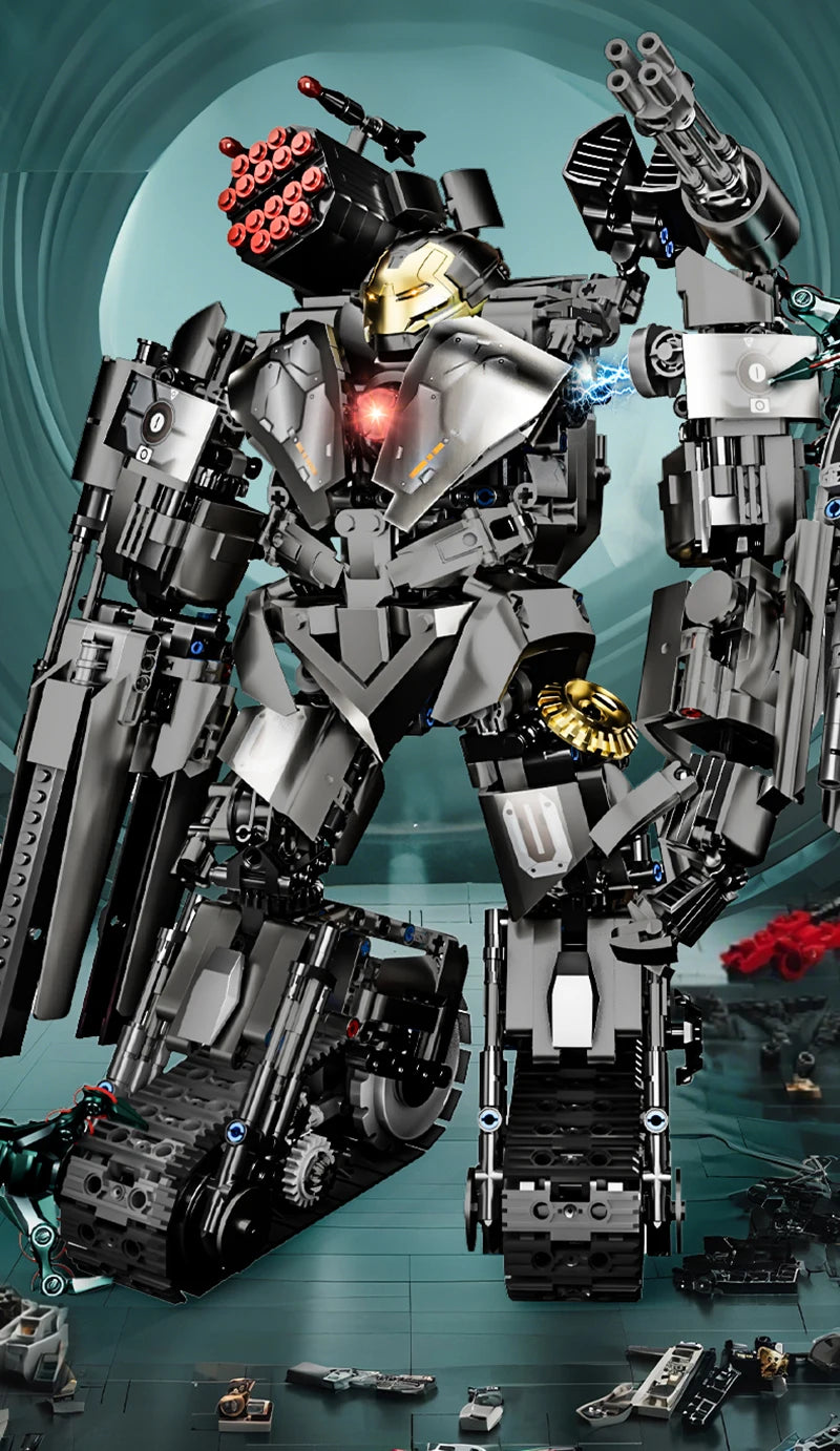 Hulkbuster Building Blocks MOC Model Iron Man Bricks Sets Marvel Superheroes DIY Toys for Boys Adult Collecting Toy