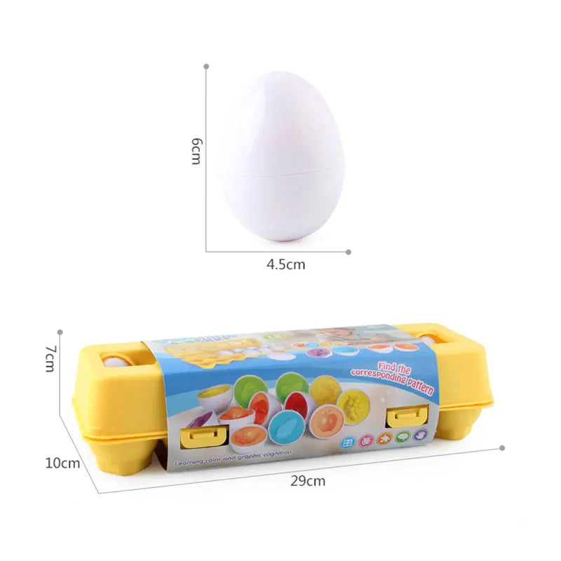 Montessori Games  toy Smart Egg Shape Match Puzzle For s   Development Toy Educational Toy For  1 2 3 4 Year