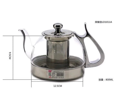 heat resistant glass teapot electromagnetic furnace multifunctional teapots Induction cooker kettle