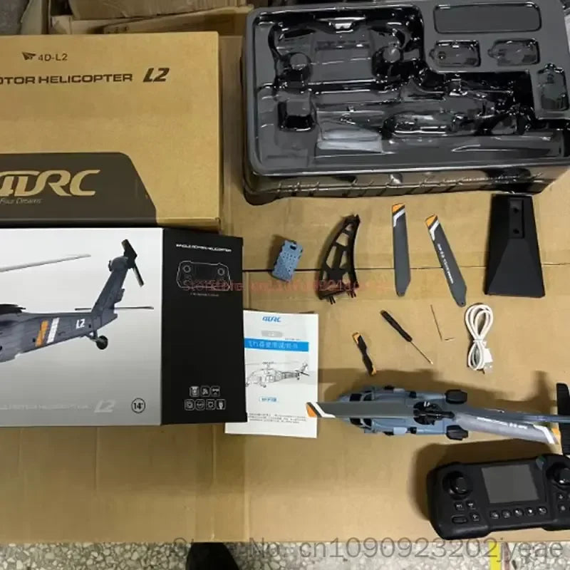 Remote Control Military Helicopter With Built In Screen