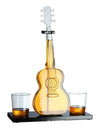 High Borosilicate Glass Wine Bottle Guitar Violin Decanter Wine Set Thickened Transparent Craft Decanter Bottle Decoration
