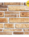 1/10pcs 3D Faux Stone Peel and Stick Wall Panel Self Adhesive Kitchen Tile Backsplash 3D Wall Sticker Tile Sticker 30cm x 30 cm