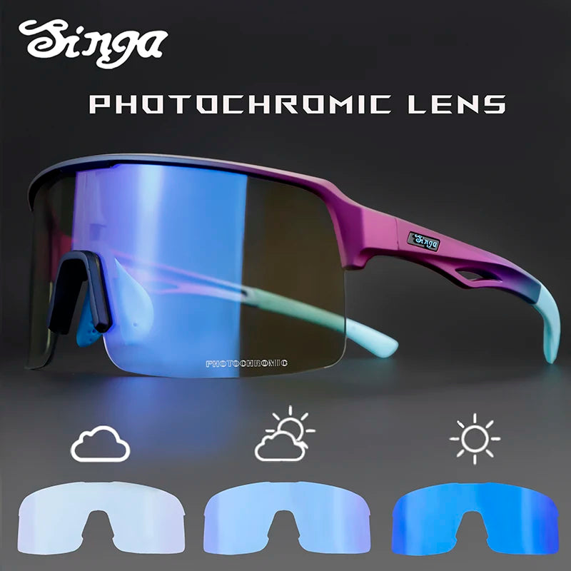 Photochromic UV400 MTB Cycling Sunglasses