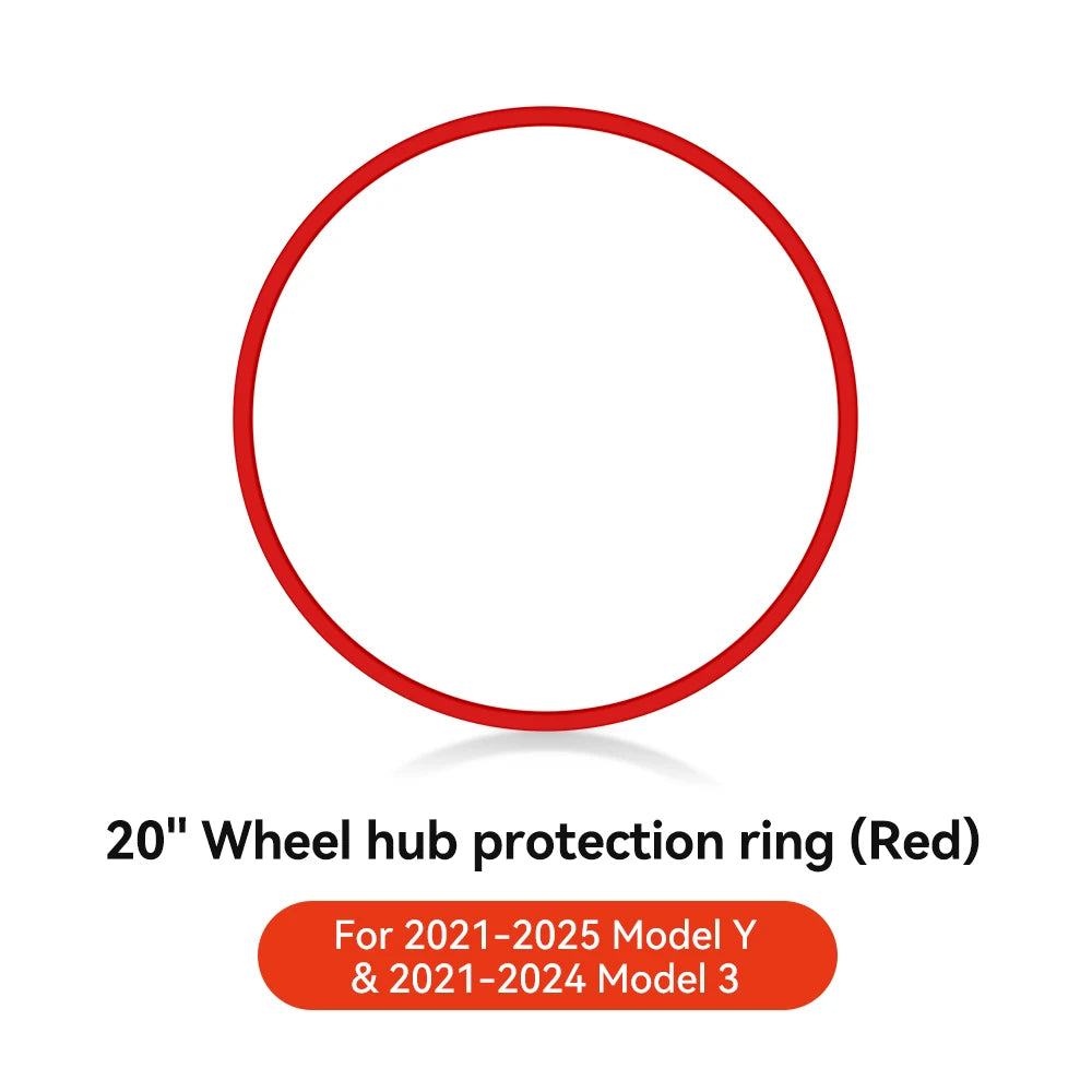 Wheel Hub Protection Ring Rim Cover for Tesla Model 3 and Model Y 2019 2025 19 to 20 Inch High Performance