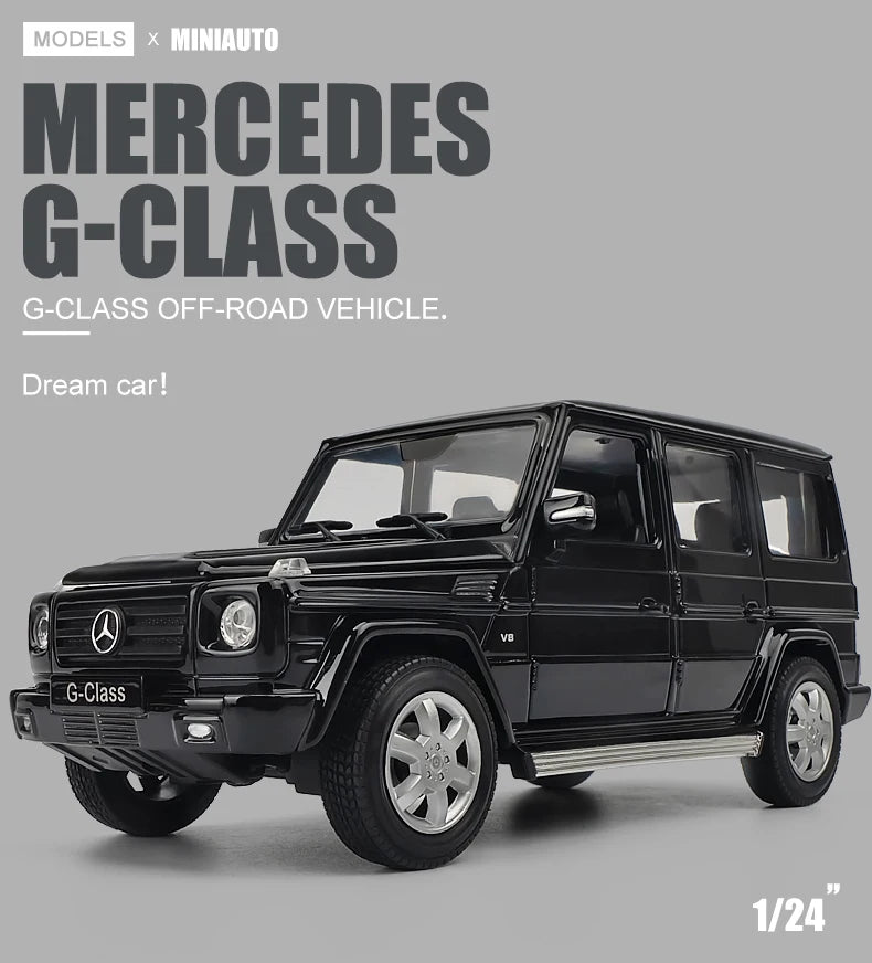 1 24 Scale Mercedes Benz G500 SUV Diecast Model Car