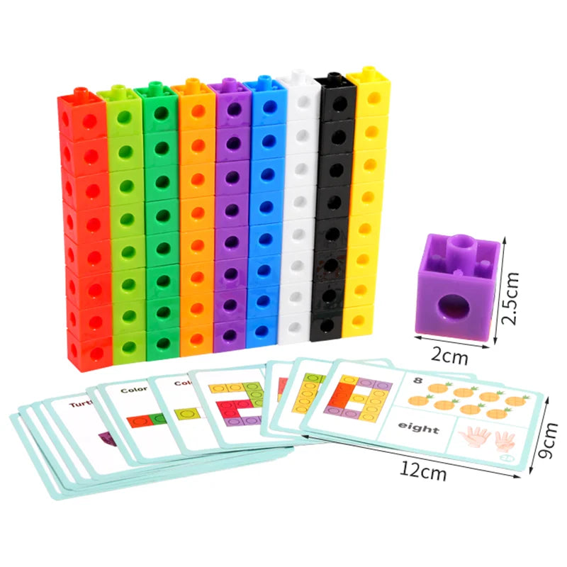 Rainbow Building Blocks for Maths and Creative Learning