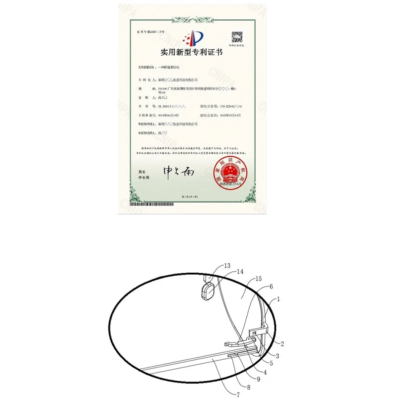 Diamond Shape Titanium Polygon Eyeglasses Frame