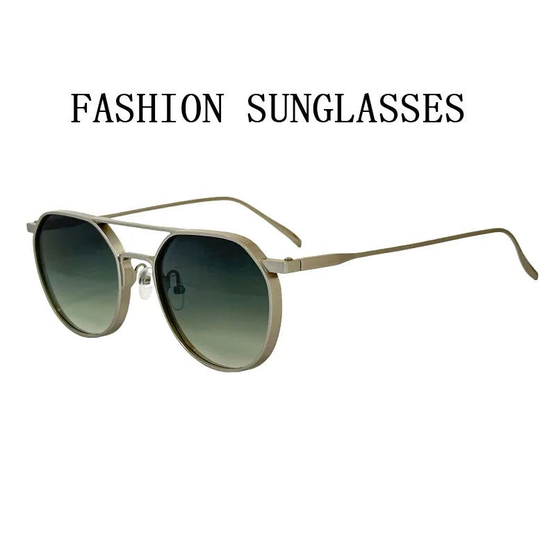 Oval Vintage Sunglasses With UV400 Protection