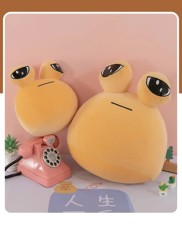 22-55cm My Pet Alien Pou Big Size Plush Toy Kawaii Alien Pet Dolls Cute Pou Stuffed Toys Soft Pillow Animal Kids Birthday Gifts