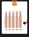 10Pcs Soldering Iron Tip Pure Copper 900M Soldering Iron Head Set Inside Hot Bare Copper Electric Soldering Iron Welding Tools