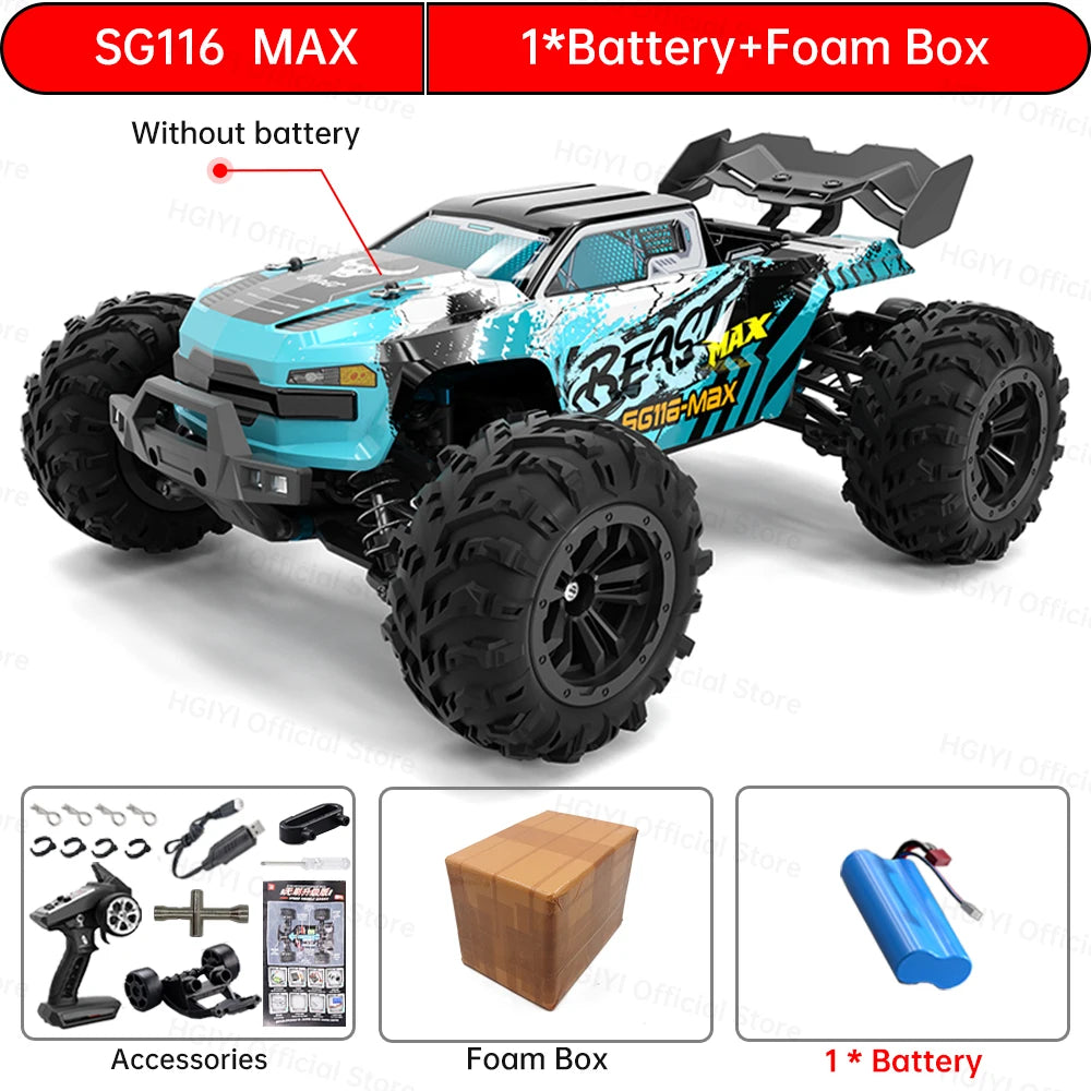 ZLL SG116 MAX/PRO 1:16 High Speed Drift Racing 80KM/H Or 40KM/H Brushless Motor 4WD RC Car Off Road Car Toys