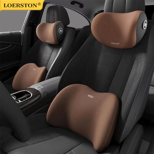 Memory Foam Car Headrest Neck Support Pillow