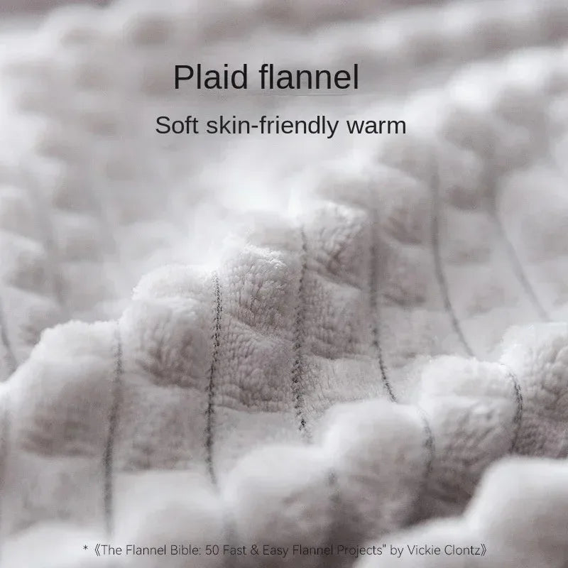 Corduroy Winter Pet Bed Sofa Blanket for Dogs and Cats