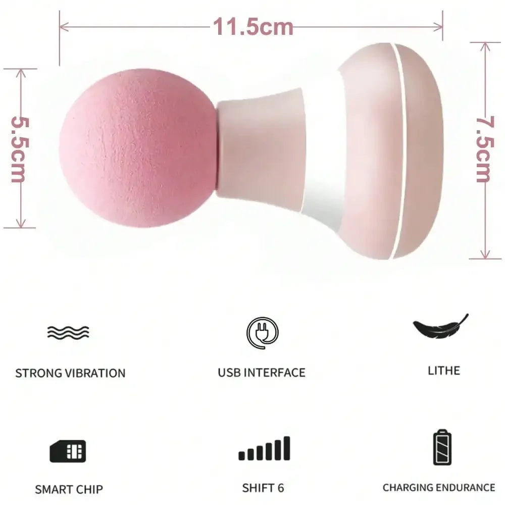 Mini Smart Rechargeable Muscle Massage , Full Body Relaxation And Recovery Device, Portable Fascia Release Massager