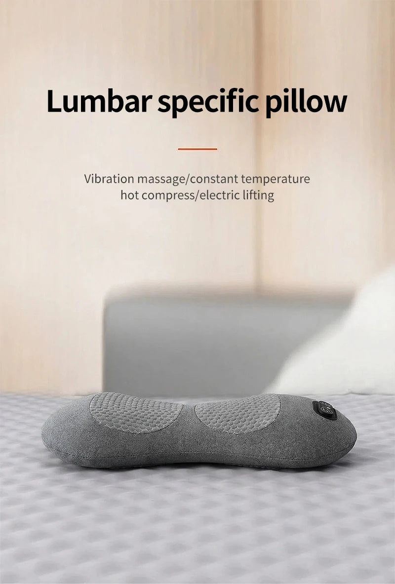 Multi functional massage Pillow for sleeping bed specific lumbar support lumbar protection lumbar support lumbar massage heating