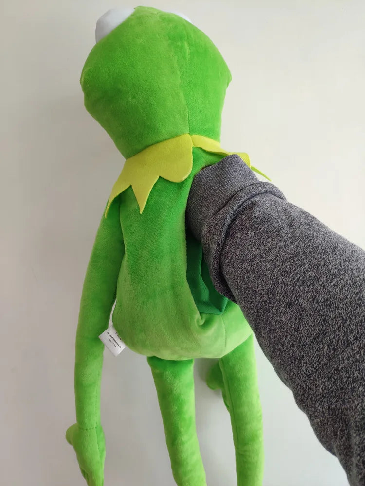 60cm Hollywood Star Frog Kermits Plush Doll Soft Stuffed Frogs Hand Puppet Toy Baby Children Christmas Halloween Gifts