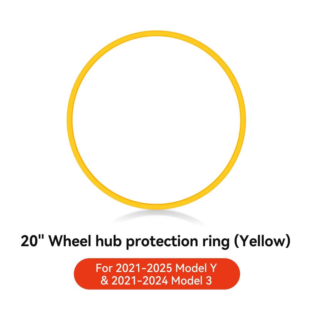 Wheel Hub Protection Ring Rim Cover for Tesla Model 3 and Model Y 2019 2025 19 to 20 Inch High Performance