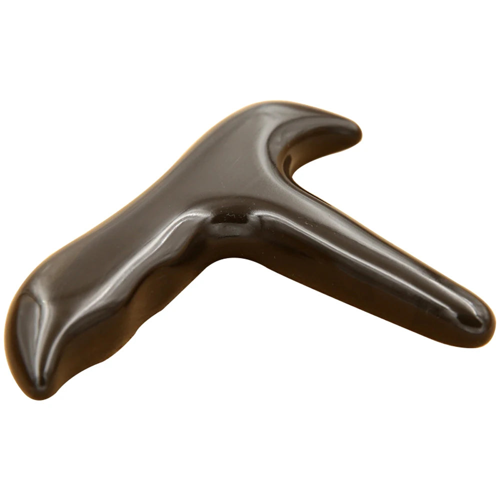 5A grade Original Si Bin Bian stone massage guasha kit point massage dog 140x70x75mm 100% original