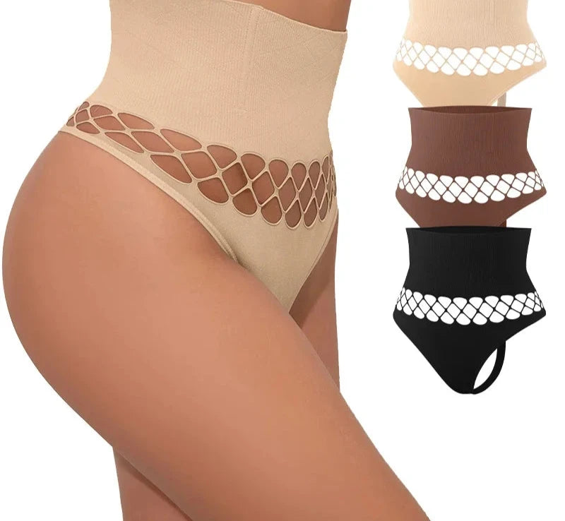 Seamless Thong Shapewear for Women Tummy Control Body Shaper Panties Girdle High Waist Shaping Slimming Underwear