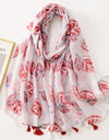 Bandannas Designer Scarf Luxury Scarves Woman Scarf Elegant Women's Shawls For Cotton Veils Bandana Brand