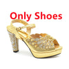 Gold Only Shoes