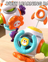 Educational Learning Busy Cube Hand-on Ability Montessori Training Lock Box Fine Motor Skill Development Cube Board Toy for Kids