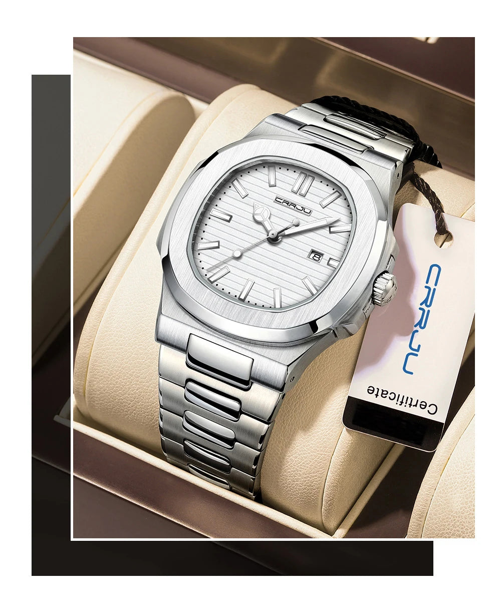 Men Watch Luxury Top Brand Quartz Watches Business Simple Ultra Thin Luminous Wristwatch Men's Clock Reloj Hombre
